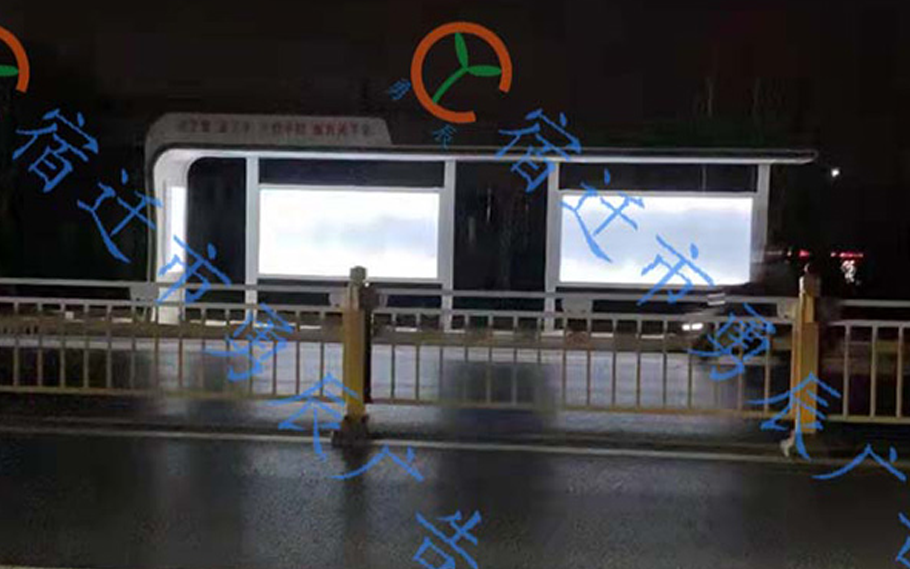 时尚款候车亭第二批批发货